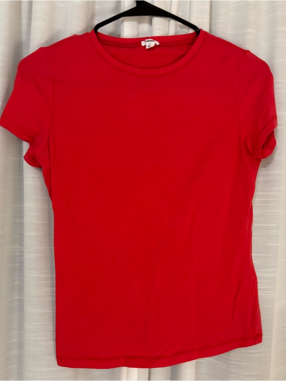 Garage Women's Bright Red Short Sleeve Crew Tee